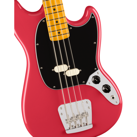 Fender American Professional Classic Mustang Bass MN Faded Dakota Red