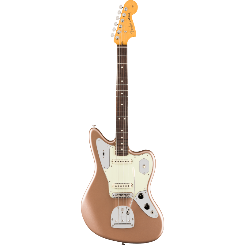 Fender American Professional Classic Jaguar RW Faded Firemist Gold