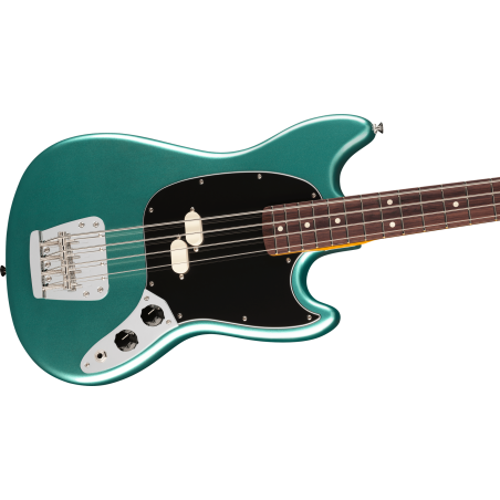 Fender American Professional Classic Mustang Bass RW Faded Sherwood Green Metallic
