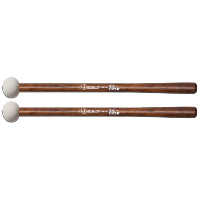 Vic Firth MB1H Corpsmaster Bass Mallets Small