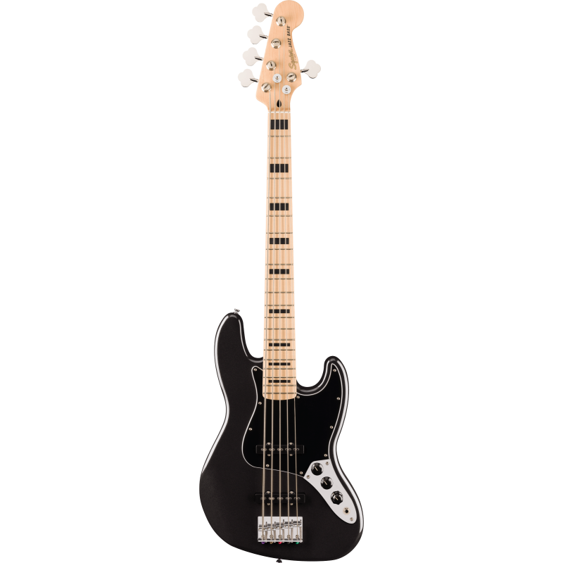 Squier Affinity Series Active Jazz Bass V MN BPG Black Metallic