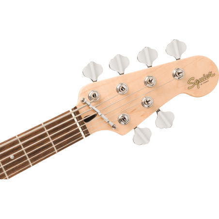 Squier Affinity Series Jazz Bass VI LRL BPG Black Metallic
