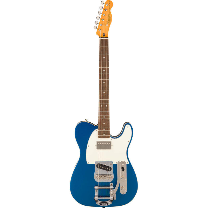 Squier Classic Vibe Custom Telecaster SH with Bigsby PPG Lake Placid Blue
