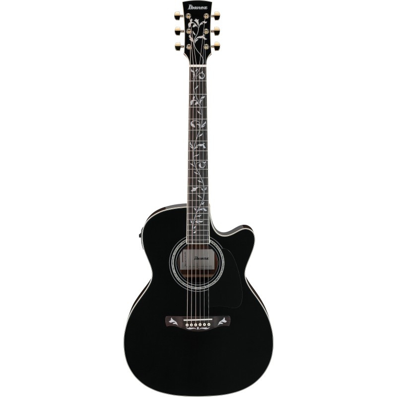 Ibanez AC391RCE-BKH Black Natural High Gloss Top