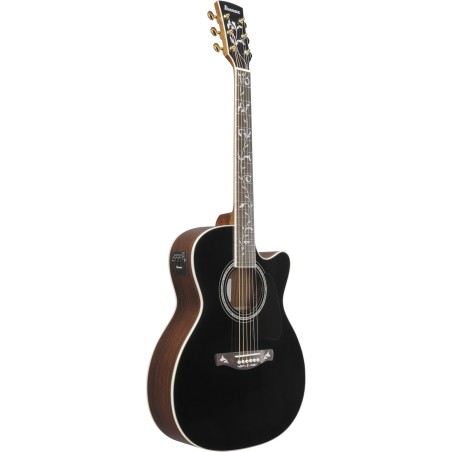 Ibanez AC391RCE-BKH Black Natural High Gloss Top