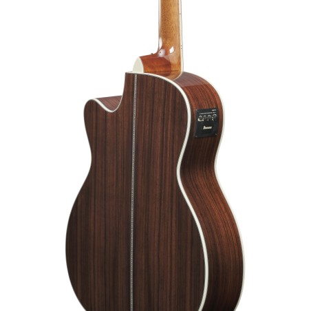 Ibanez AC391RCE-BKH Black Natural High Gloss Top
