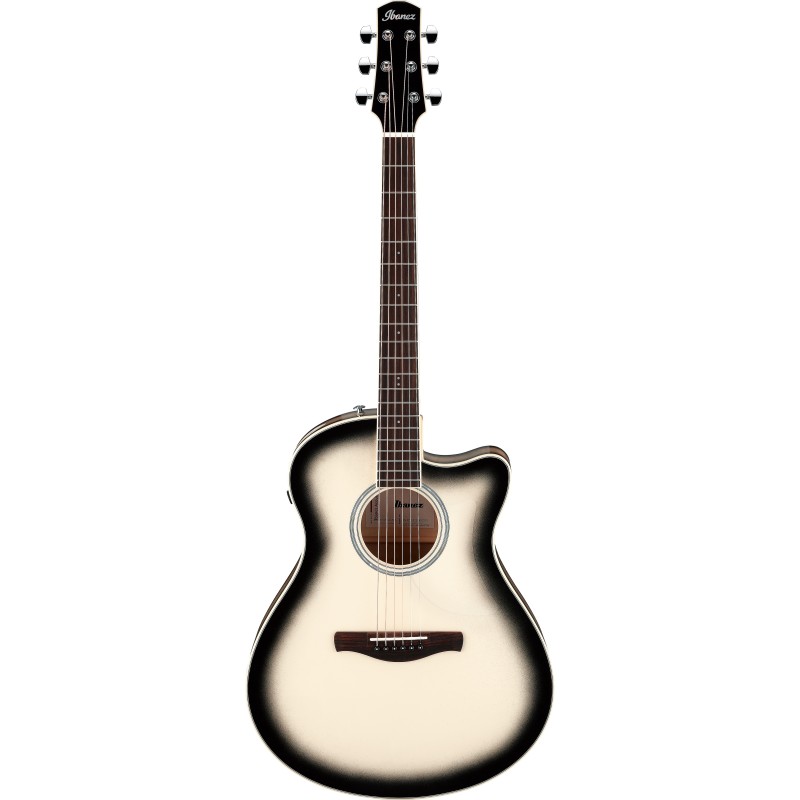 Ibanez AAM370M1CE-TPA Transparent Panda High Gloss Finish