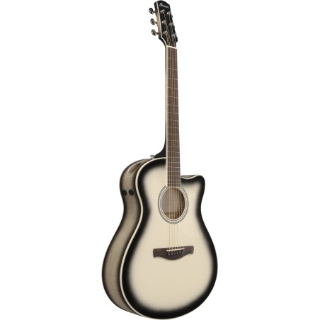 Ibanez AAM370M1CE-TPA Transparent Panda High Gloss Finish