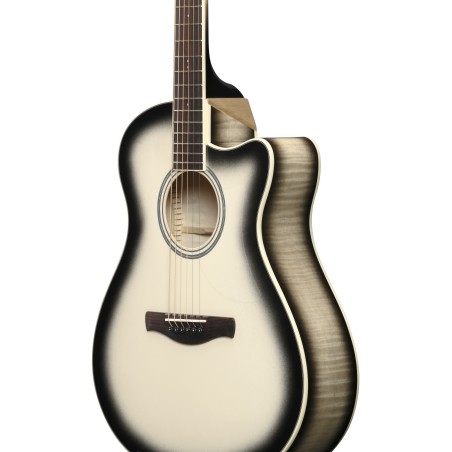 Ibanez AAM370M1CE-TPA Transparent Panda High Gloss Finish