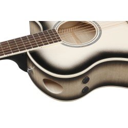 Ibanez AAM370M1CE-TPA Transparent Panda High Gloss Finish