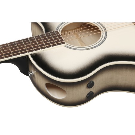 Ibanez AAM370M1CE-TPA Transparent Panda High Gloss Finish