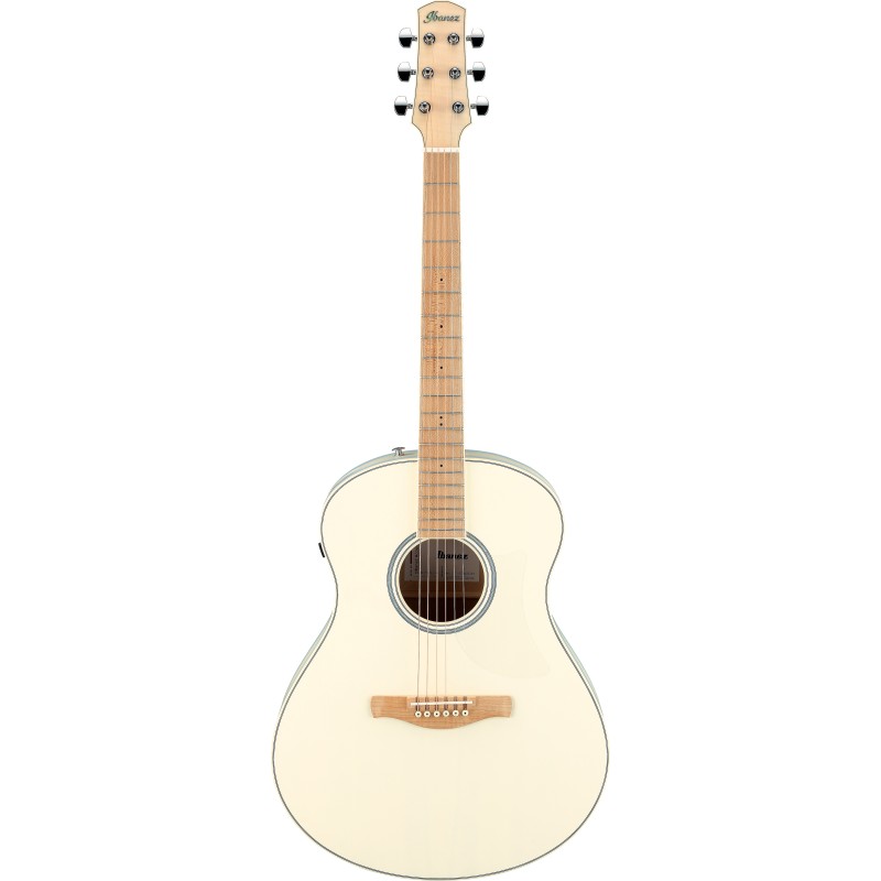 Ibanez AAM370M2E-AIB Transparent Antique White Ice Blue Open Pore