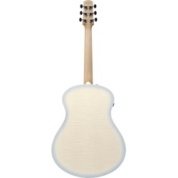 Ibanez AAM370M2E-AIB Transparent Antique White Ice Blue Open Pore