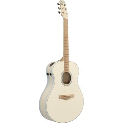 Ibanez AAM370M2E-AIB Transparent Antique White Ice Blue Open Pore