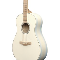 Ibanez AAM370M2E-AIB Transparent Antique White Ice Blue Open Pore