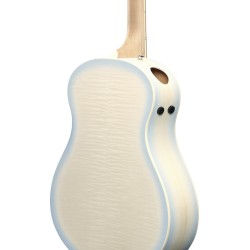 Ibanez AAM370M2E-AIB Transparent Antique White Ice Blue Open Pore