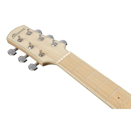 Ibanez AAM370M2E-AIB Transparent Antique White Ice Blue Open Pore