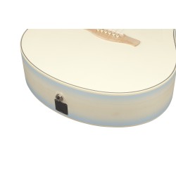 Ibanez AAM370M2E-AIB Transparent Antique White Ice Blue Open Pore