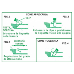 Sordinella Sordina per Flauto Dolce