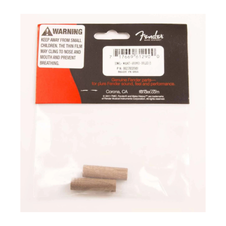 Fender Bi-flex Truss Rod Cavity Plugs Walnut