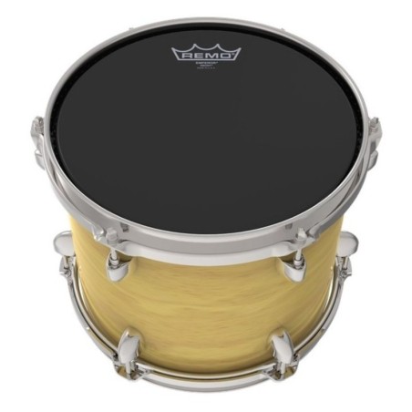 REMO Ambassador Black Suede 16" BA-0816-ES