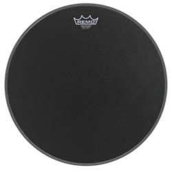 REMO Ambassador Black Suede 16" BA-0816-ES
