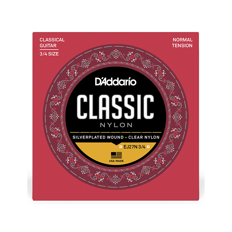 D'Addario EJ27N 3/4 Classic Nylon