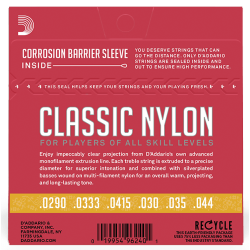 D'Addario EJ27N 3/4 Classic Nylon