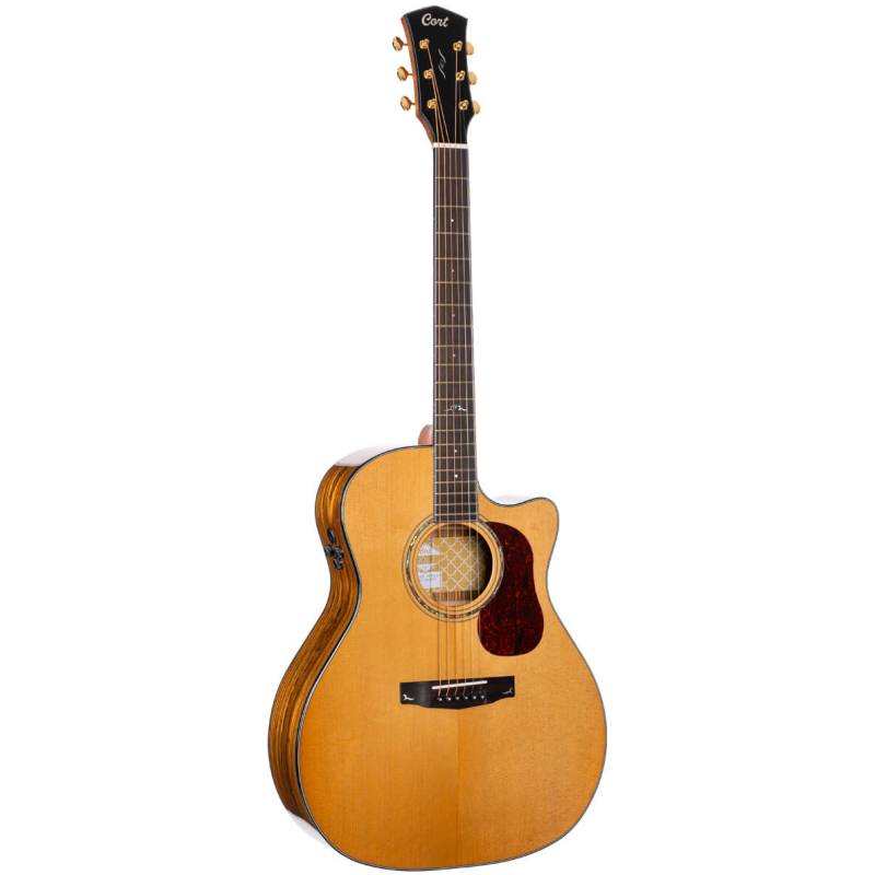 Cort Gold-A6 Bocote Natural Gloss