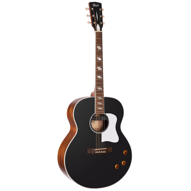 Cort CJ Retro Vintage Black Matte