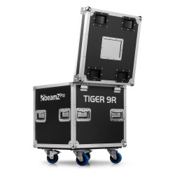 Beamz Tiger 9R 2pcs con flightcase