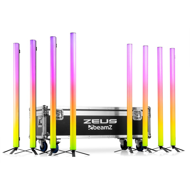Beamz Zeus Tube Set con flightcase