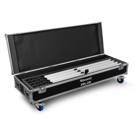 Beamz Zelos Tube Set con flightcase