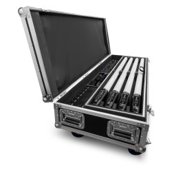 Beamz Zelos Tube Set con flightcase
