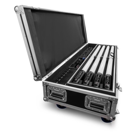 Beamz Zelos Tube Set con flightcase