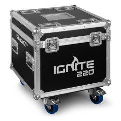 Beamz Ignite220 2pcs con flightcase