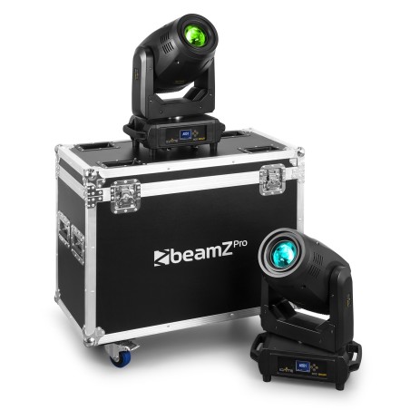 Beamz Ignite300A con 2pcs con flightcase