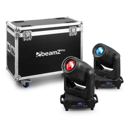 Beamz Ignite300A con 2pcs con flightcase