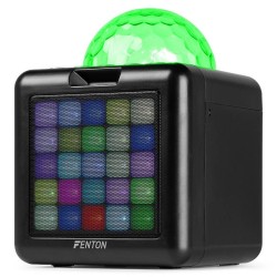 FENTON Kar15b Karaoke Sp.2mic.bt.led Batt Bl