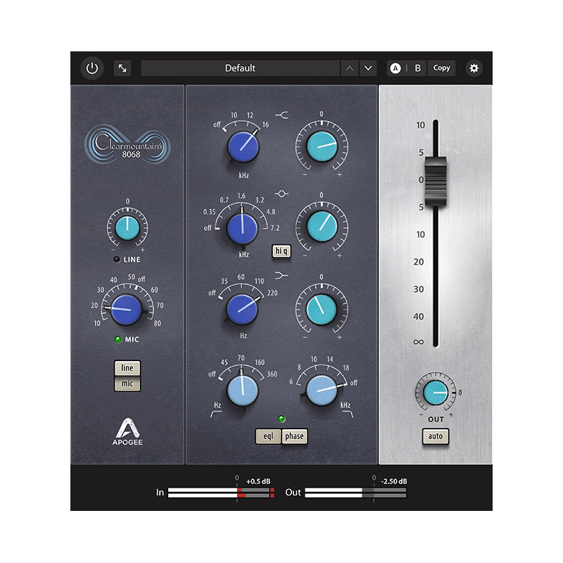 Apogee Clearmountain's 8068