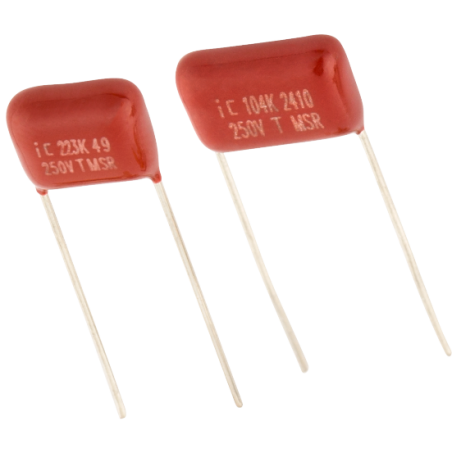 Fender Telecaster Solid Shaft Potentiometer and Capacitor Kit 2-Pack