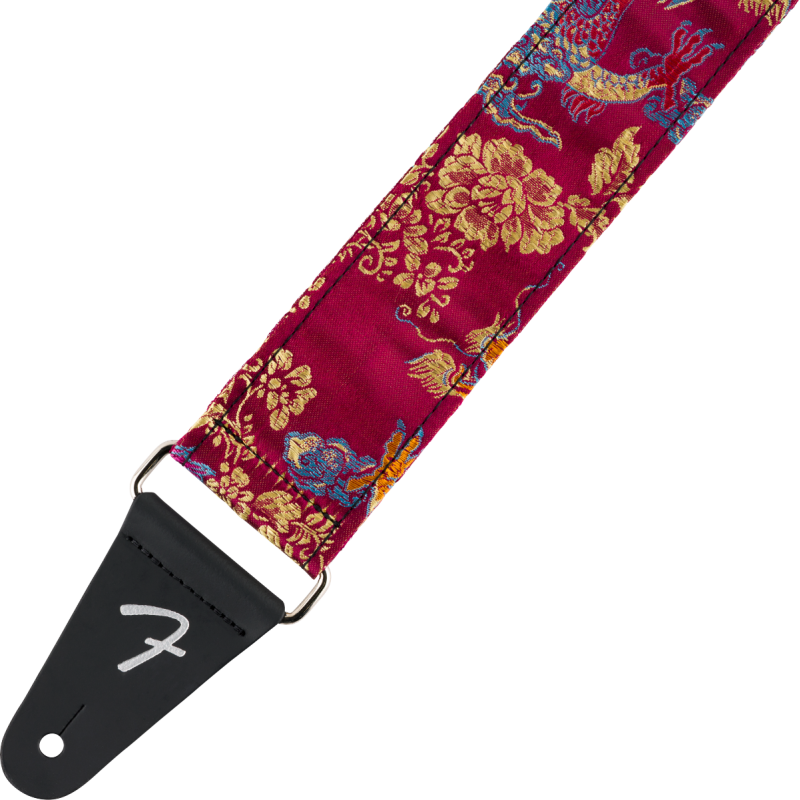 Fender Satin Dragon Strap Wine