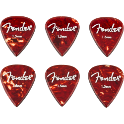 Fender Aero Acrylic Picks 6-count 1.5mm