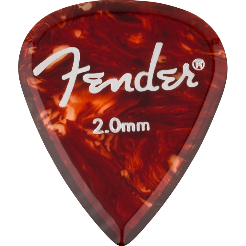 Fender Aero Acrylic Picks 6-count 2.0mm