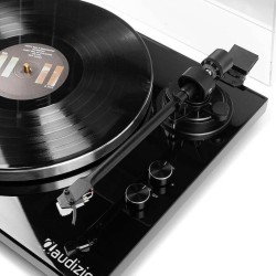 Audizio Toledo Premium Record Player Black