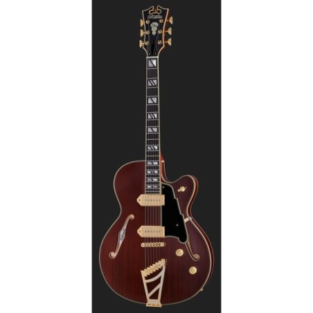 D'Angelico Deluxe 59 Satin Trans Wine