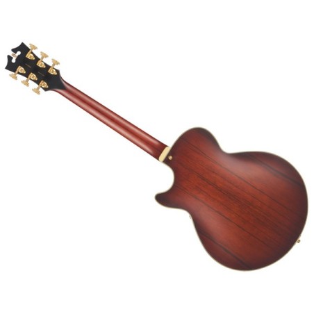 D'Angelico Deluxe SS Satin Brown Burst
