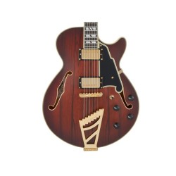 D'Angelico Deluxe SS Satin Brown Burst