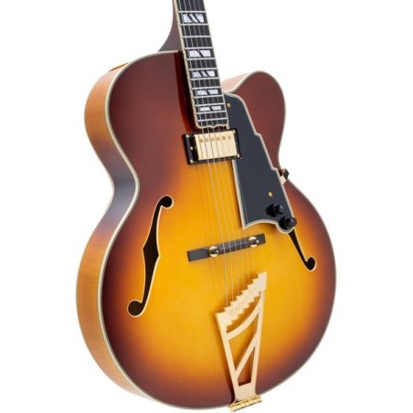 D'Angelico Excel EXL-1 Dark Iced Tea Burst 2