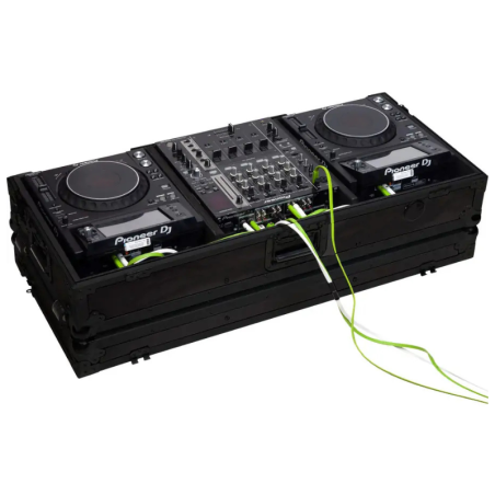 WALKASSE XDJ-1000 / DJM750MK2 Flightcase Black